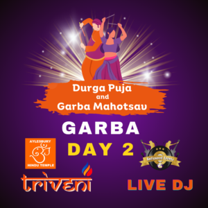 AHT-Triveni Garba 2024, Aylesbury Day 2 Ticket